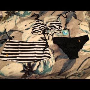 Ralph Lauren bikini and swim skirt